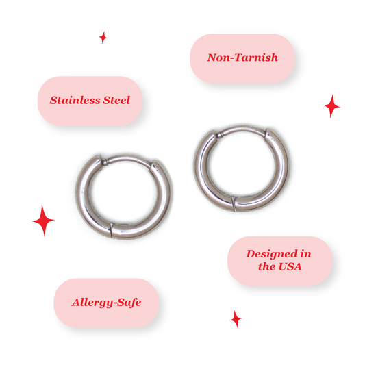 Hoop Earrings - Colombian Charms Collection