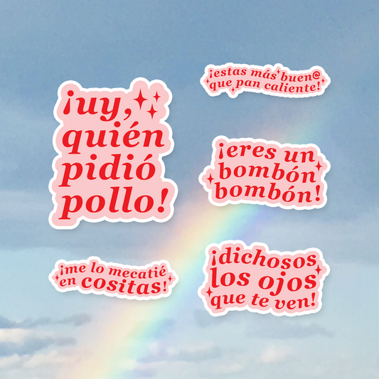 Colombian Idioms Sticker Pack