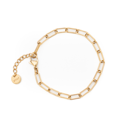 Paperclip Chain Bracelet - Colombian Charms Collection