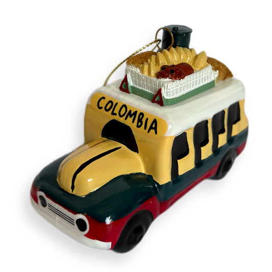 Colombia Chiva Ornament