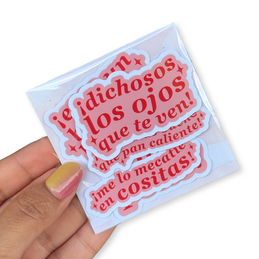 Colombian Idioms Sticker Pack